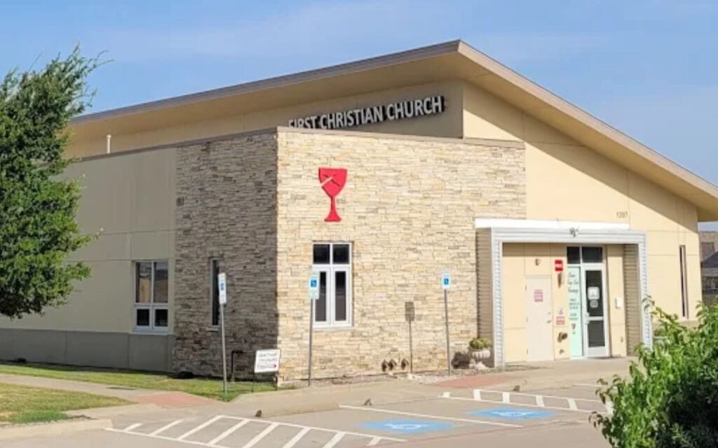First Christian Church Allen building in Allen, Texas