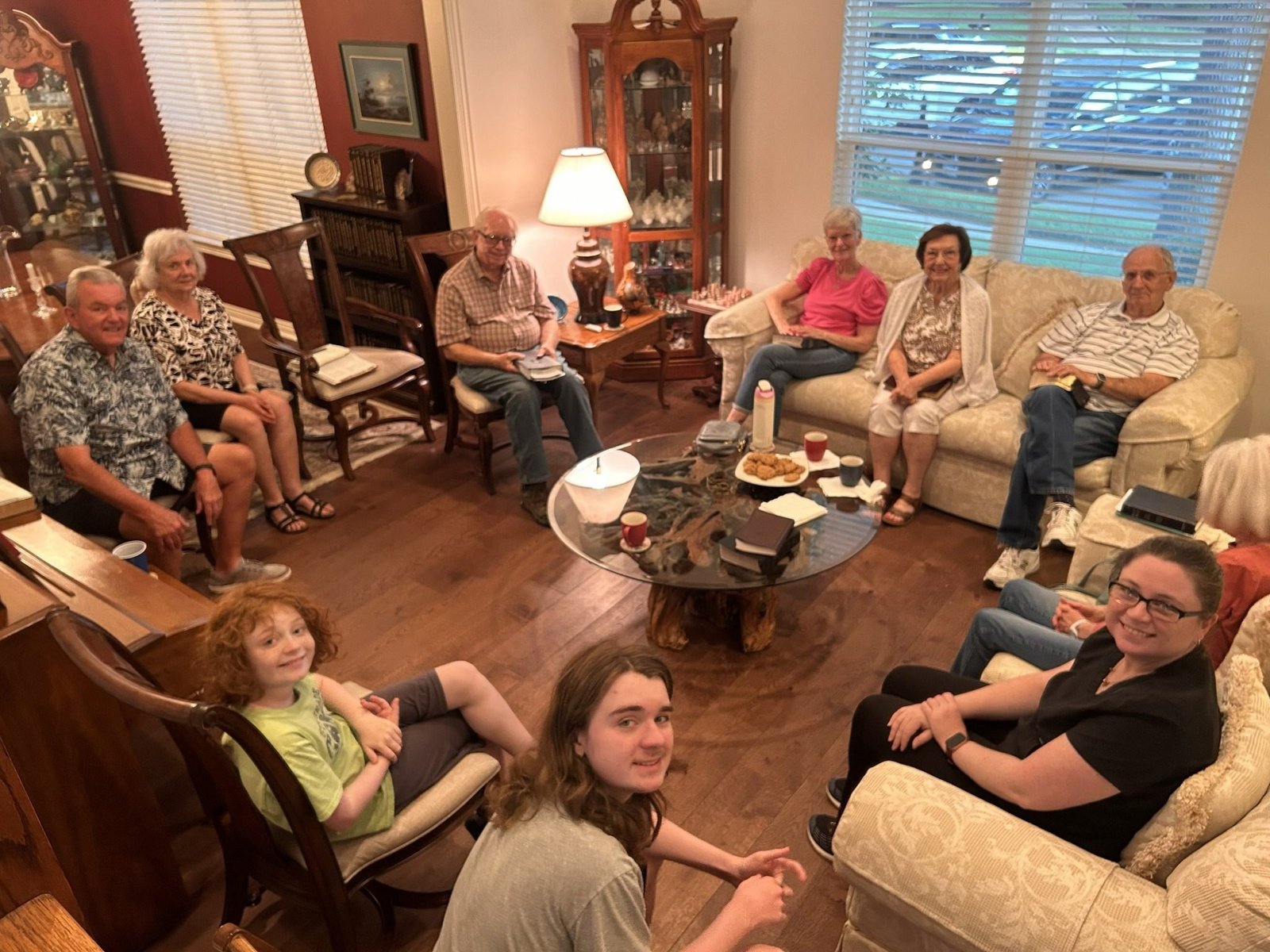 Children and adults spending time together in a First Christian Church of Allen Connect Group