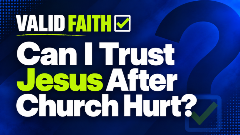 Can I Trust Jesus After Church Hurt? - Valid Faith message at First Christian Church Allen
